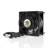 AC Infinity AXIAL 9238 Muffin 120V AC Cooling Fan 92mm x 92mm x 38mm