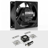 AC Infinity AXIAL 9238 Muffin 120V AC Cooling Fan 92mm x 92mm x 38mm