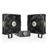 AC Infinity AXIAL S1225D Muffin 120V AC Cooling Fan Dual 120mm x 120mm