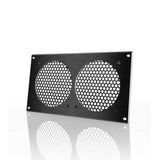 AC Infinity Cabinet Ventilation Grille Black 12"