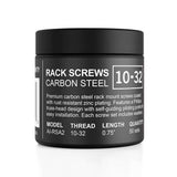 AC Infinity Carbon Steel Rack Screws 50-Piece Set 10/32