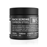 AC Infinity Carbon Steel Rack Screws 50-Piece Set M5