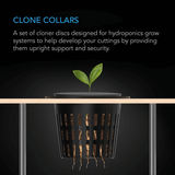 AC Infinity Clone Collars, Disc Inserts with 8-Spoke Design, 4-Inch, 50-Pack