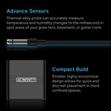 AC Infinity CLOUDCOM A1 Mini Smart Thermo-Hygrometer w/ Data App 12