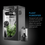 AC Infinity CLOUDFORGE T3, Environmental Plant Humidifier, 4.5L, Smart Controls, Targeted Vaporizing