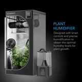 AC Infinity CLOUDFORGE T5, Environmental Plant Humidifier, 9L, Smart Controls, Targeted Vaporizing