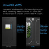 AC Infinity CLOUDLAB 743D 2-in-1 Advance Grow Tent 4x3 2000D Mylar