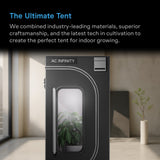 AC Infinity CLOUDLAB 894 Advance Grow Tent 8x4 2000D Diamond Mylar