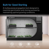 AC Infinity CLOUDLAB Advance Propagation Grow Tent 2000D Mylar Canvas