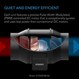 AC Infinity CLOUDLINE H4 Inline Fan w/ Speed Controller