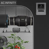 AC Infinity CLOUDLINE T4 Quiet Inline Duct Fan System w/ Temperature