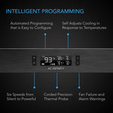 AC Infinity CLOUDPLATE T2 Quiet Rack Cooling Fan System 1U Top Exhaust