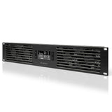 AC Infinity CLOUDPLATE T7, Quiet Rack Cooling Fan System, 2U Exhaust