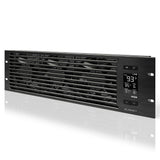 AC Infinity CLOUDPLATE T9-N, Quiet Rack Cooling Fan System, 3U Intake