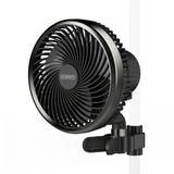 AC Infinity CLOUDRAY A6, Grow Tent Clip Fan 6" with 10 Speeds, EC-Motor, Manual Swivel