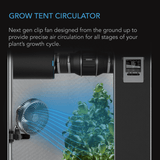 AC Infinity CLOUDRAY A6, Grow Tent Clip Fan 6" with 10 Speeds, EC-Motor, Manual Swivel