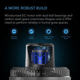 AC Infinity CLOUDRAY S4 Ultra-Compact Grow Tent Clip Fan 4"
