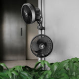 AC Infinity CLOUDRAY S9 2-Pack Grow Tent Clip Fan 9" w/ Long-Life EC