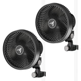 AC Infinity CLOUDRAY S9 2-Pack Grow Tent Clip Fan 9" w/ Long-Life EC