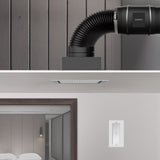 AC Infinity CLOUDWAY S10 Whole House EC Fan 1200 CFM Energy Efficient