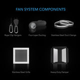 AC Infinity CLOUDWAY T12 Whole House EC Fan 1600 CFM Energy Efficient