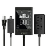 AC Infinity CO2 Controller Smart Outlet Carbon Dioxide Monitor for CO2