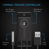 AC Infinity CONTROLLER 1 Pre-Set Thermal Trigger for USB Fans