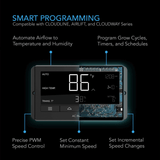 AC Infinity CONTROLLER 67, Temperature and Humidity Fan Controller, with Scheduling, Cycles, Dynamic Speed, Data App