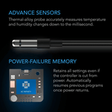 AC Infinity CONTROLLER 67, Temperature and Humidity Fan Controller, with Scheduling, Cycles, Dynamic Speed, Data App