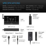 AC Infinity Controller AI+ w/ CO2 Sensor Bundle