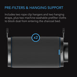 AC Infinity Duct Carbon Filter Australian Charcoal 10-Inch