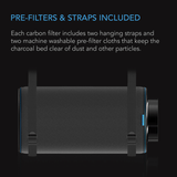 AC Infinity Duct Carbon Filter XL, Australian Charcoal, Extra Large, 6-Inch