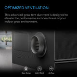 AC Infinity Grow Tent Duct Vent Attachment 6-Inch 2 Pack