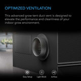 AC Infinity Grow Tent Duct Vent Attachment 8-Inch 2 Pack