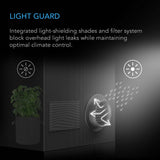 AC Infinity Grow Tent Duct Vent Attachment, 6-Inch 2 Pack, Light-Blocking & Dust-Resistant