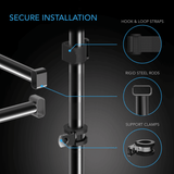 AC Infinity Grow Tent Mounting Bars, for Indoor Grow Spaces, 4x4'