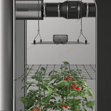 AC Infinity Grow Tent Trellis Netting, Flexible Elastic Cords, 5x5'