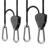 AC Infinity Heavy-Duty Adjustable Rope Clip Hanger One Pair