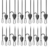 AC Infinity Heavy-Duty Adjustable Rope Clip Hanger Six Pairs