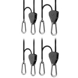 AC Infinity Heavy-Duty Adjustable Rope Clip Hanger Two Pairs