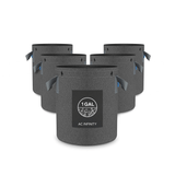 AC Infinity Heavy Duty Fabric Pots,  1 Gallon, 5-Pack