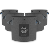 AC Infinity Heavy Duty Fabric Pots,  10 Gallon, 5-Pack