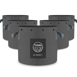 AC Infinity Heavy Duty Fabric Pots,  15 Gallon, 5-Pack