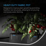 AC Infinity Heavy Duty Fabric Pots 5 Gallon 5-Pack