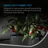 AC Infinity Heavy Duty Fabric Pots,  7 Gallon, 5-Pack