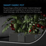 AC Infinity Heavy Duty Square Fabric Pots 3 Gallon 5-Pack