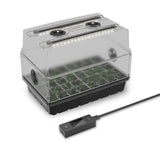 AC Infinity Humidity Dome Germination Kit w/ LED Grow Light Bars 5x8