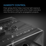 AC Infinity Humidity Dome Propagation Kit w/ Height Extension 5x8 Cell