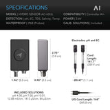AC Infinity Hydro Sensor for Controller AI+ Precise pH EC TDS & Water