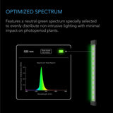 AC Infinity IONBEAM Green LED Work Light w/ Dimming Timer Controller
